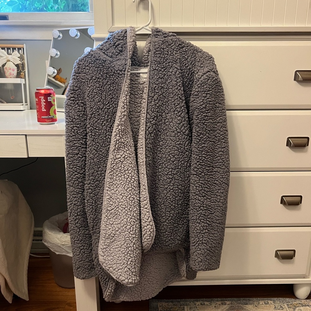 Cozy purple Sherpa Jacket